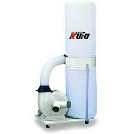 Kufo Seco UFO-1013 2 HP 1550 CFM 3 Phase 220V-440V Vertical Bag Dust Collector