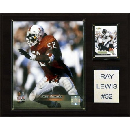 NCAA Football Ray Lewis Miami Hurricanes Player Plaque