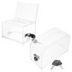 thumbnail image 1 of unbranded 2Jgo Caja Acrílica Con Llave Para Almacenamiento Seguro De Tarjetas Y Sugerencias En Casa, 1 of 8