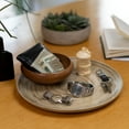 thumbnail image 5 of Lexa Bamboo Serving Tray Set, 12 Inch x 2, Black Bamboo, 5 of 9