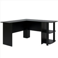 Corner L Shaped Desks Product Image Ktaxon L Shaped Computer Desk Home Office Workstation Study Laptop Pc Table Furniture Dark