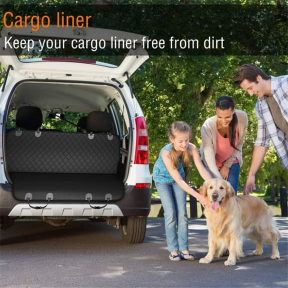 Car Seat Cover Pad Dog Pet Carrier Rear Bench Mat Barrier Hammock Protector USA