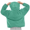 thumbnail image 4 of Jackets for Women Crew Neck Pullover Puffer Long Sleeve Loose Hooded Drawstring Coat, 4 of 8
