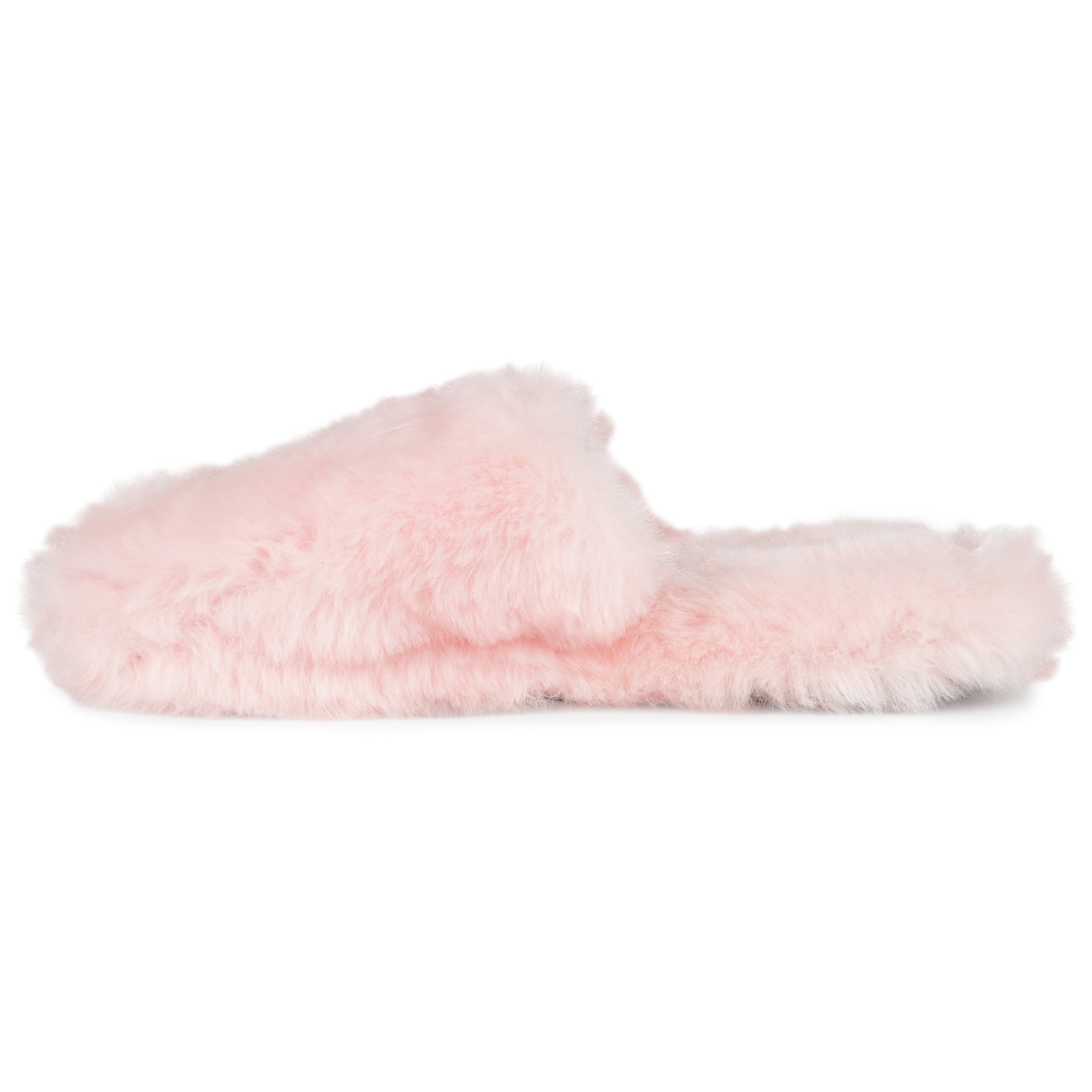 brinley co faux fur slippers