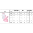 thumbnail image 4 of Bagilaanoe 3Pcs Newborn Easter Outfits Baby Girls Overalls Dress Set Short Sleeve Romper Tops + Cartoon Suspender Skirt + Headband 3M 6M 9M 12M 18M Infant Spring Casual Clothes, 4 of 7
