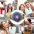thumbnail image 5 of Wearable Blanket,Colorful Tie Dye Floral Mandala Pattern Hooded Wearable Flannel Blanket for Adults & Teens,Winter Poncho Shawl Wrap Cape Cozy Anti-Pill,50"x60", 5 of 5