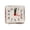 #542-White, variant on Cheapark Transparent Desk Clock Indoor Daily Time Keeping Tool Gift