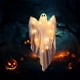 thumbnail image 4 of Fantasma Luminoso y Chillón para Halloween | Lámpara Colgante Luminosa | Luz Espeluznante para Habitación | Luces de Colores Ajustables | Decoración para Fiestas de Halloween En Interiores y Exterior, 4 of 6
