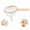 White, variant on Lethargic Small Plastic Strainer for Juice Tea Coffee Kefir and Soy Milk, 8.66 in Fine Mesh Filter with 4.33 in Ring Diameter, PC Handheld Kitchen Strainer