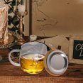 thumbnail image 3 of 1 Set Glass Tea Cup Tea Filters Cup and Lid Glass Milk Cup Tea Cup Glass Water Cup, 3 of 8