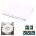 thumbnail image 4 of 50 Sheets Toilet Seat Covers Biodegradable Disposable Paper Travel Sanitary Lot, 4 of 4