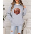 thumbnail image 5 of Glitter Basketball Hoodie for Women & Teen Girls Sparkle Game Day Pullover Sweatshirt, 5 of 8