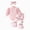 H233-Pink, variant on masbird Newborn Baby Girl Clothes Romper Flare Pants Set Headband 3Pcs Infant Fall Winter Outfits 0 3 6 12 18 24 Months,Pink,0-3 M