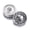 Cone-Clear, variant on 5PCS Bling Crystal 18mm Chunk Snap Button Fit Snap Pendant Bracelet Jewelry DIY-smooth-Clear