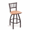 thumbnail image 7 of Holland Contessa XL 36" Bar Stool - Nickel/Medium Oak Seat, 7 of 7