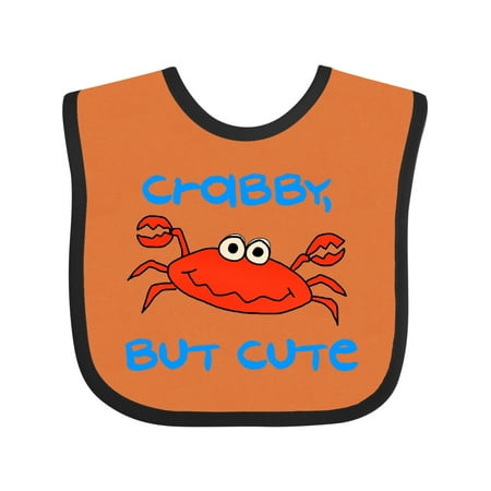 

Inktastic Crabby but Cute Gift Baby Boy or Baby Girl Bib