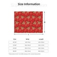 thumbnail image 2 of Salouo Christmas With Cute Deer Print Throw Blanket Gifts for Women Men Soft Flannel Blanket for Home Living Room Decor Bedroom Blanket Gifts for Mom Dad -50"x40", 2 of 7