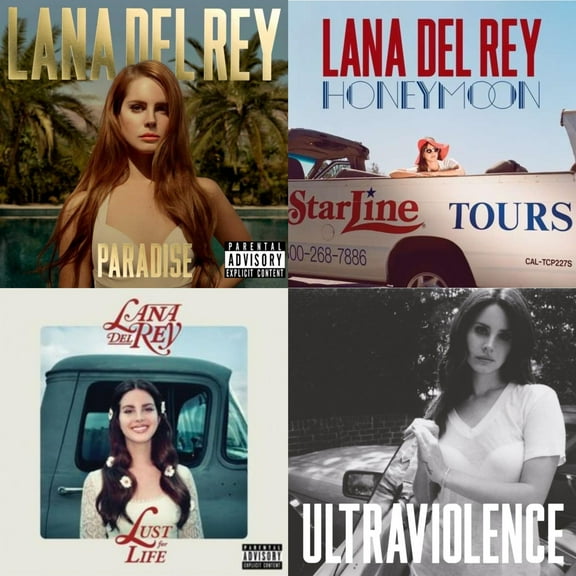 Paradise & Honeymoon & Lust For Life & Ultraviolence [CD Bundle]
