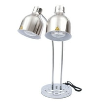 ChicHomey New Commercial Heat Lamp Food Warmer Stand 2 Bulbs french Fried Food Warmer 250W