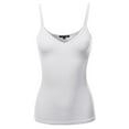 thumbnail image 1 of FashionOutfit Women's Solid V-neck Casual Tank Top, 1 of 1