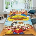 thumbnail image 2 of An american tail Themed Bed Sheet Set Three Piece Set 53x79 Inches Comfortable And Skin Friendly Unique Design Creating A Star Studded Night Home Decor Gifts For Family Friends fans, 2 of 6