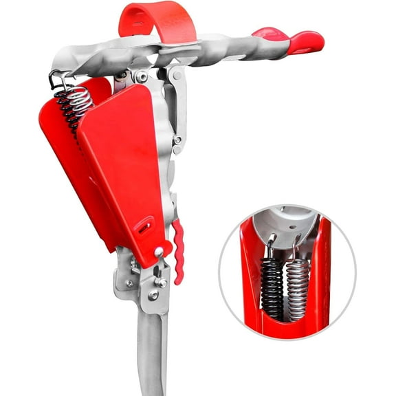 LQQBOX Automatic Spring Fishing Rod Holder 1 Pcs - Stainless Steel for Ground Support Brackets, Adjustable Sensitivity & Folding Fish Pole Rack