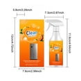 thumbnail image 3 of RAGUPEL Heavy Duty Kitchen Grease Remover,Degreaser Spray for Stove,Oven,Grill,and Refrigerator,Foaming Cleaning Solution,120 Ml, 3 of 8