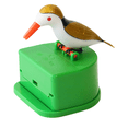 thumbnail image 1 of Jucaifu Little bird toothpick dispenser, creative push-type toothpick bird dispenser, toothpick holder, 1 of 5