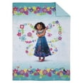 Disney Encanto 4 Piece Toddler Bedding Set, Toddler Bed, Mirabel