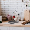 thumbnail image 4 of BESTYASH Kitchen Storage Rack Plastic Holder 1Set Sleek Gray Simple Design For Baking, 4 of 8
