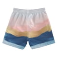 thumbnail image 7 of FORMRS Boys Swim Trunks Quick Dry Mesh Liner Boardshorts Sizes XS-XL, Abstract Painting, 7 of 7