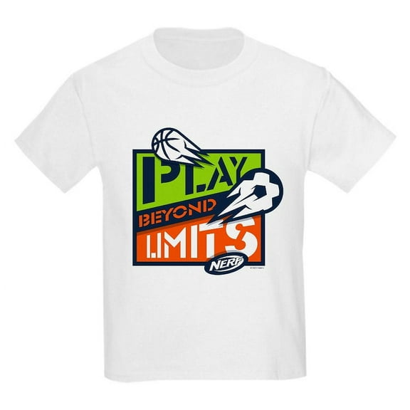 CafePress - Nerf Beyond Limits T Shirt - Light T-Shirt Kids XS-XL