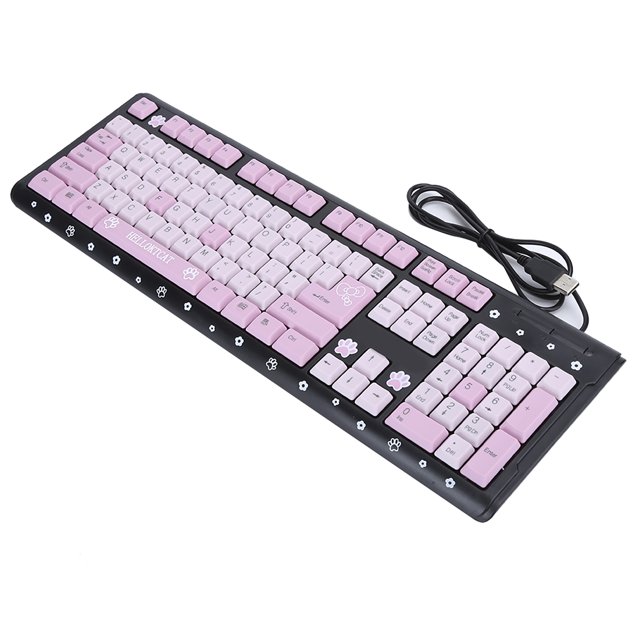 Teclado Teclado De Computadora Sin Tecla Atascada Sin Demora Para Computadora Juego Hogar Oficina Comercial