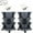 Dark Gray, variant on Mother's day Savings Clearance! DUNCHATY Mothers Day Gifts for Mom,6 Tier Vertical Gardening Stackable Tower Planter for Strawberries,Flowers,Herbs,Vegetables - Gray,2Pack