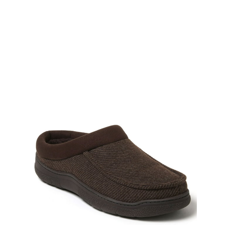 Mens dearfoam hotsell clog slippers