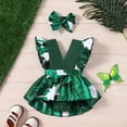 thumbnail image 2 of Hfolob Robes d'Été pour Filles Enfants Manches Courtes Imprimés de Dessins Animés Robe Fluide Décontractée 18-24 Mois, 2 of 6