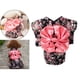 thumbnail image 5 of Ropa de Kimono Bowknot ropa de vestir para mascotas ropa para gatos perros XS Negro jinwen Kimono de mascotas, 5 of 8
