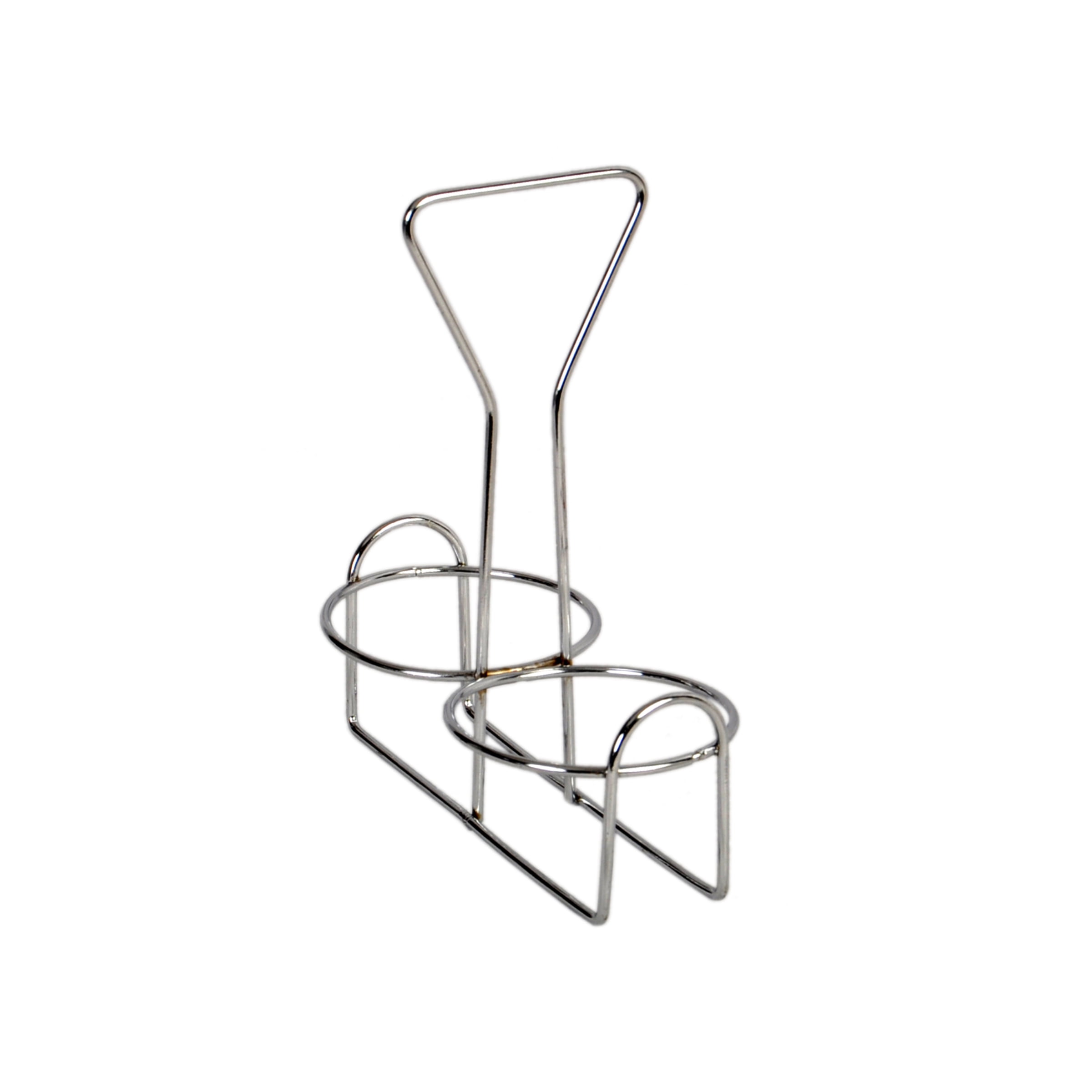 Excellante 2 holes condiment jar holder, comes in each