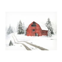 Grace Popp 'Evergreen Farm I' Canvas Art