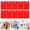 Red, variant on 10PCS Party Favor Bags for Birthdays,Mini Gift Bags,Candy Bags,Goodie Candy Bags with Star Pattern(Black)