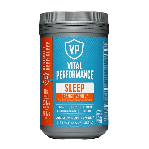 Vital Proteins, Vital Performance Sleep, Orange Vanilla, 13.6 oz