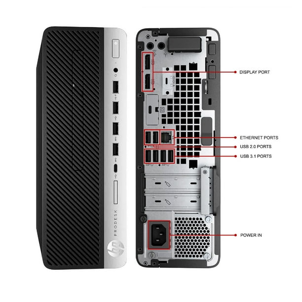 ⭐️61832A⭐️ HP ProDesk600G5 SFF i5-9500 HP ProDesk 600 G5 SFF Desktop Computer, Intel Core i5-9500