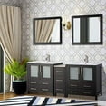 thumbnail image 3 of Vanity Art VA3030-72E 72 in. Double Sink Bathroom Vanity Set, Espresso, 3 of 10