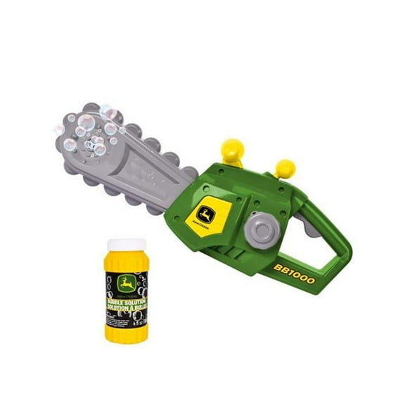 John Deere Bubble Chainsaw Green/Grey