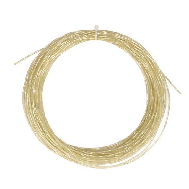 Corde de Raquettes de Tennis, Texture Claire Haute Élasticité Corde de Remplacement pour Raquettes de Réparation Blanc, Beige, Vert
