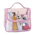 thumbnail image 1 of Sac à Cosmétiques transparent en Pvc, Main dans la Main avec un simple Sac de Rangement Étanche., 1 of 5