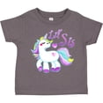 thumbnail image 3 of Inktastic Lil Sis Unicorn- Little Sister Girls Toddler T-Shirt, 3 of 5