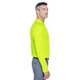thumbnail image 3 of Harriton M211L Men's Advantage Long Sleeve Tactical Polo-Safety Yellow-XL, 3 of 3