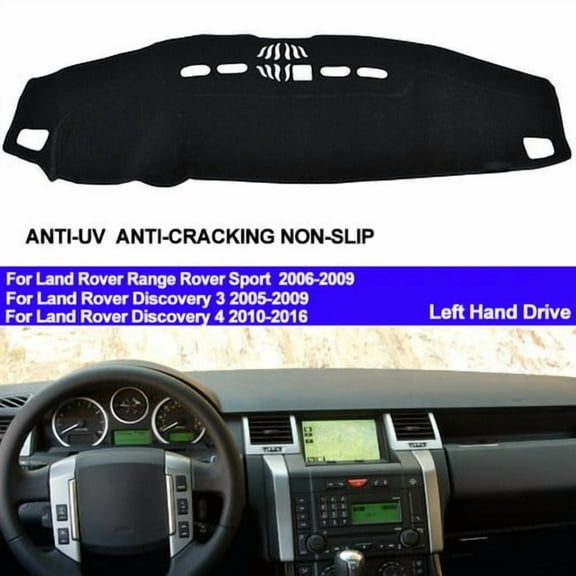 Dashboard Cover Pad Carpet Protector For Land Rover Discovery LR3 2005-09 LR4 2010- 2016 Dashboard Cover Dash Mat Pad