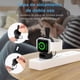 thumbnail image 5 of Cargador Portátil Magnético Carga Rápida para Apple Watch Negro, 5 of 6